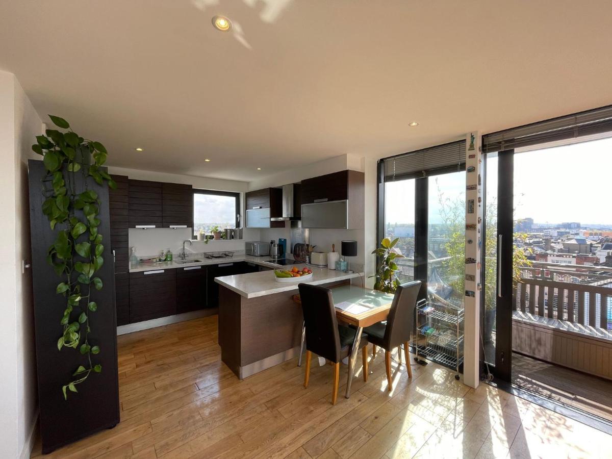 Penthouse In Battersea Amazing Views Of London Daire Dış mekan fotoğraf